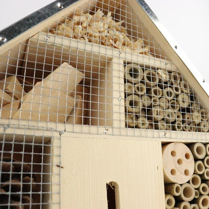 Orange85 Insectenhotel Hout Middel 29x8x28cm