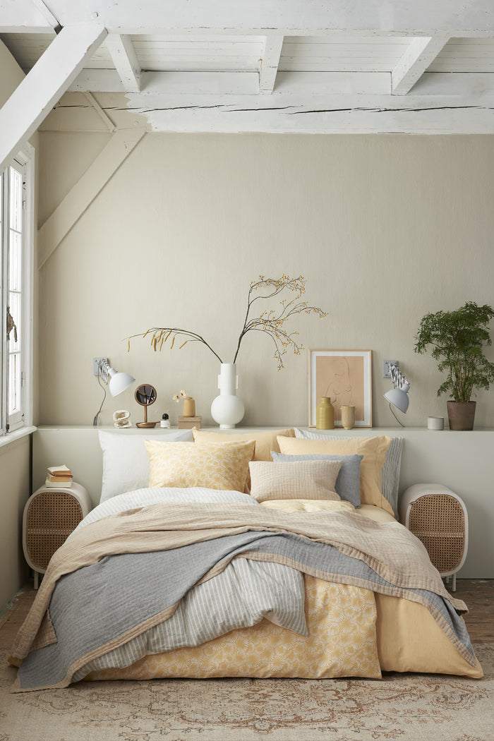 Vandyck - Dekbedovertrek PURE 40 Light Honey 240x220 cm (linnen|katoen