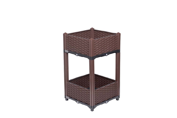 Feel Furniture - buiten plantenbak - Theta - Donkerbruin