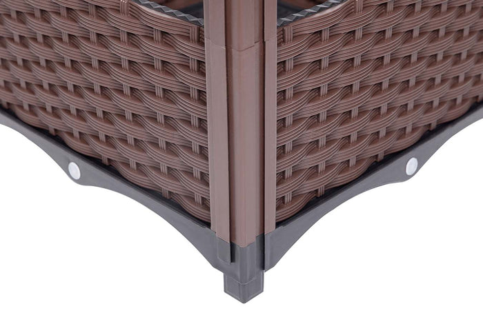 Feel Furniture - buiten plantenbak - Theta - Donkerbruin