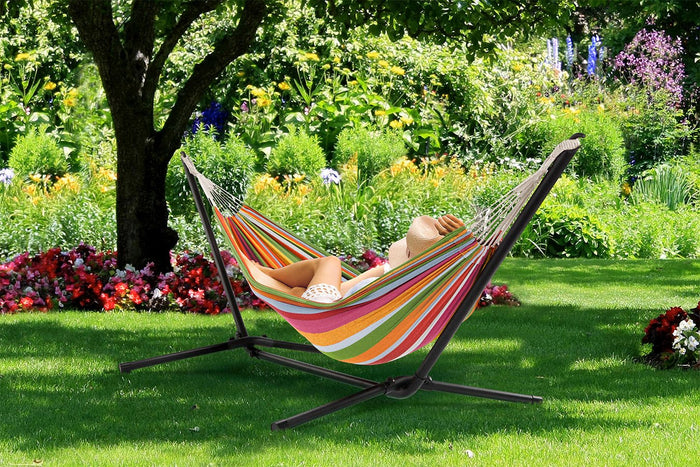 Feel Furniture - Hangmat met metalen standaard - Sunshine