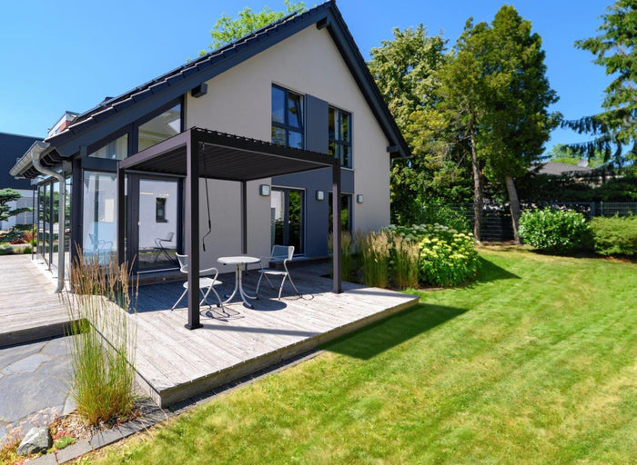 SORARA® Mirador Classic 300 x 300 cm Charcoal Zwart