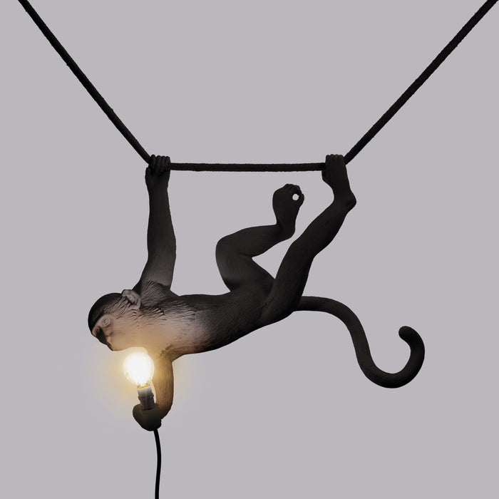 Seletti Monkey Outdoor Lampresin Aan Touw
