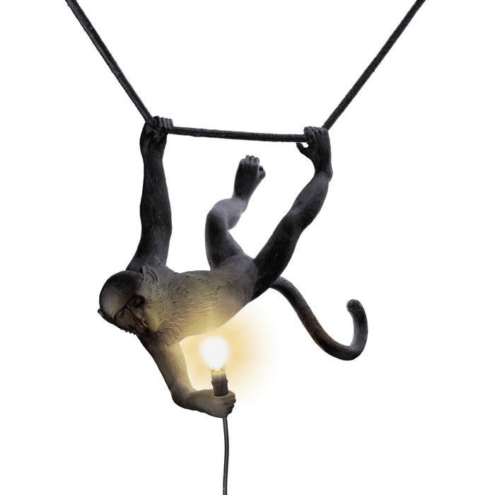 Seletti Monkey Outdoor Lampresin Aan Touw