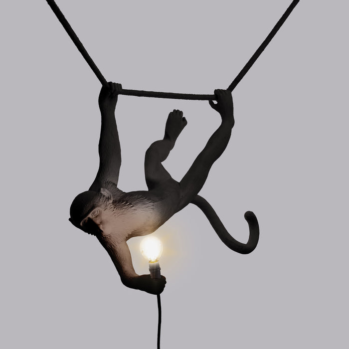 Seletti Monkey Outdoor Lampresin Aan Touw