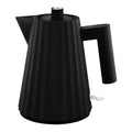 Alessi Plissé Waterkoker 1 L - Zwart