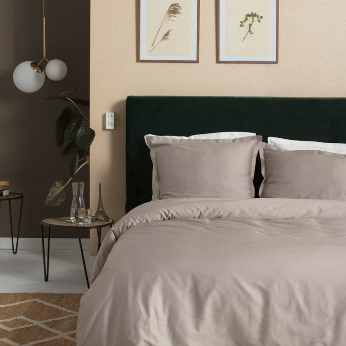Cinderella dekbedovertrek Satijn - 260x200|220 cm - Taupe