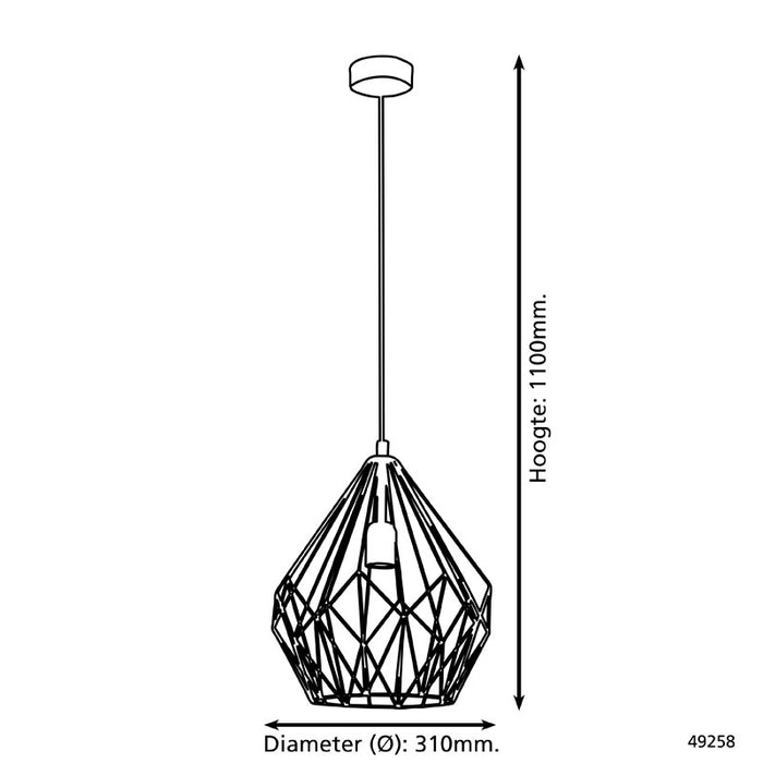 EGLO Carlton 1 Hanglamp