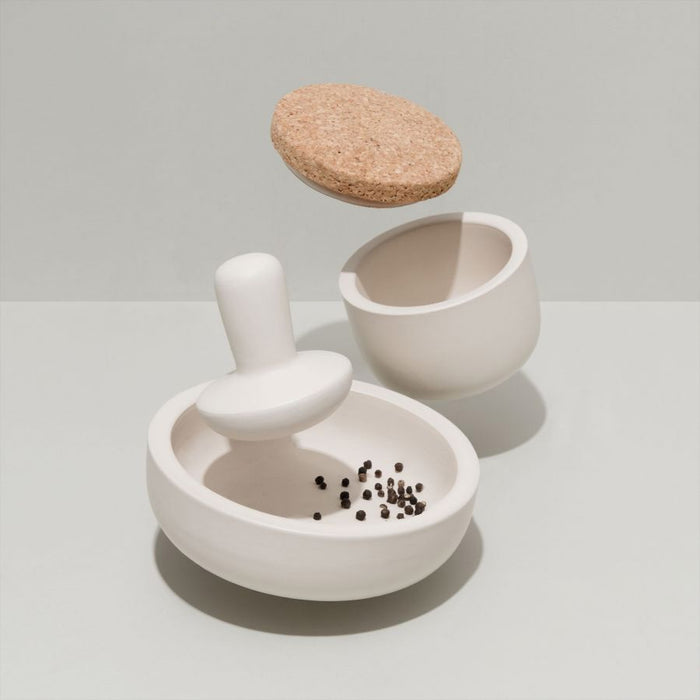 Vijzelset (klein), Wit - Aardewerk - BergHOFF|Leo Line