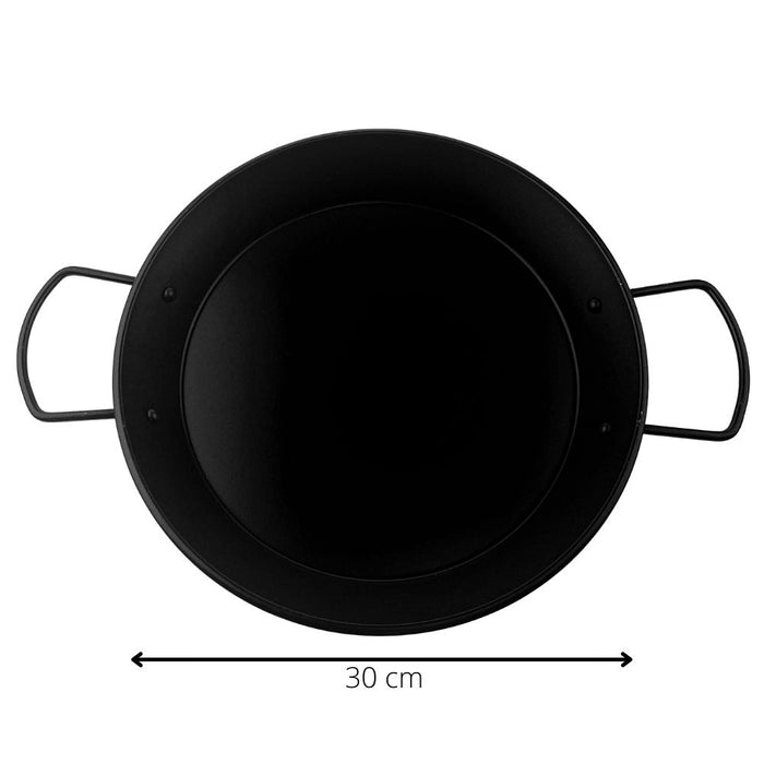 Orange85 Paella pan Anti- aanbak Non- Stick 30x30x6 cm Staal