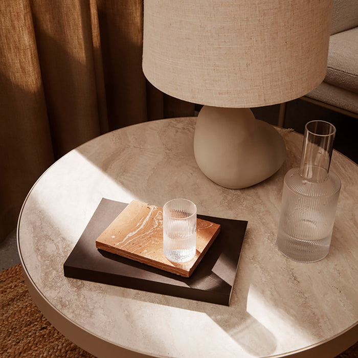 ferm LIVING Travertine Salontafel - L
