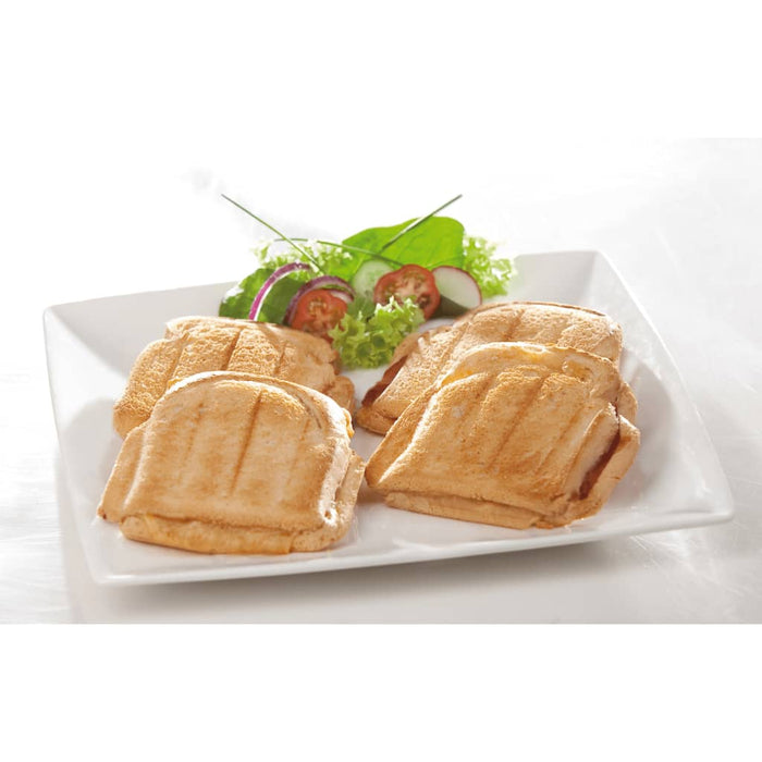 DOMO Sandwich Broodrooster 1200 W Wit DO9046C