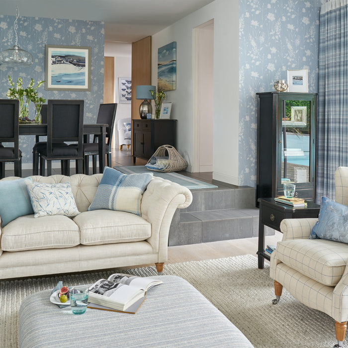 Laura Ashley - Vliesbehang - Dragonfly Garden Chalk Blue - 10mx52cm