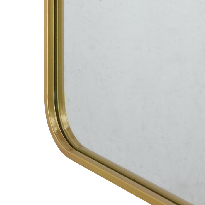Fragix Boston Passpiegel - Goud - Metaal - 150x40