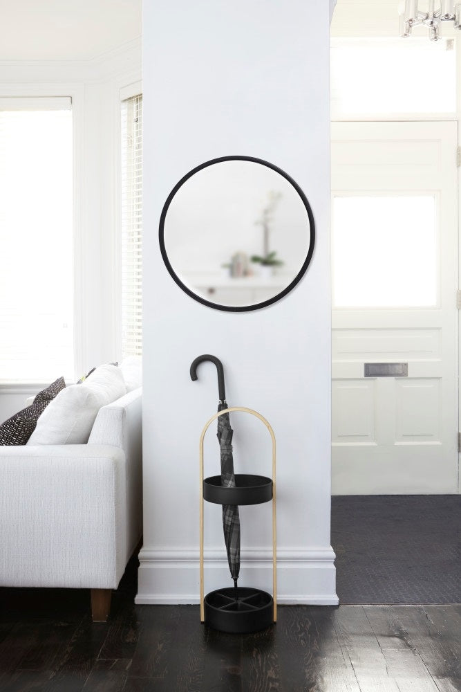 Umbra Hub Spiegel Ø 61 cm - Zwart