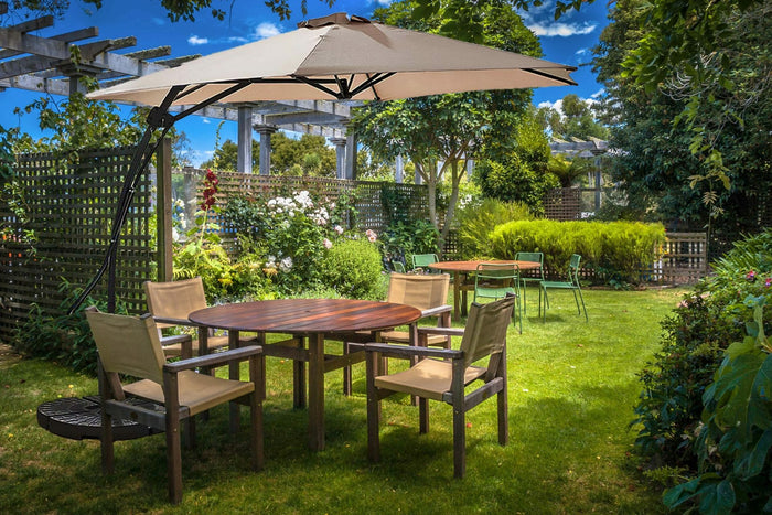 Feel Furniture - Zweefparasol - 3 Meter - Crème