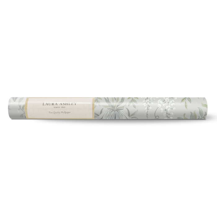 Laura Ashley Parterre Behang - Bloemen - 10mx52cm - Groen