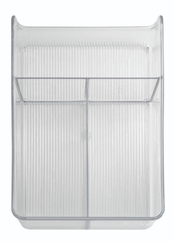 iDesign - Open Opbergbox met 3 Vakken, 17.8 x 27.9 x 8.9 cm, Kunststof