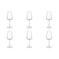 Luigi Bormioli Meravigliosi Champagneflûte - 0,4 L - 6 st.