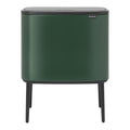 Brabantia Bo Touch Bin Afvalemmer 11 + 23 L - Pine Green
