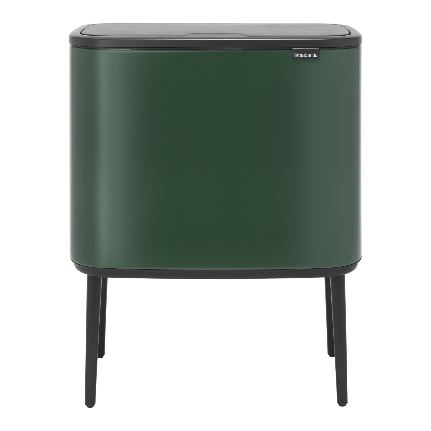 Brabantia Bo Touch Bin Afvalemmer 11 + 23 L - Pine Green