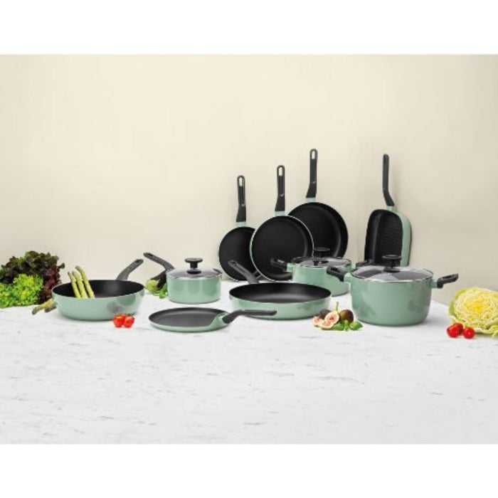 Wokpan Sage, 28 cm, Groen - BergHOFF|Leo Line