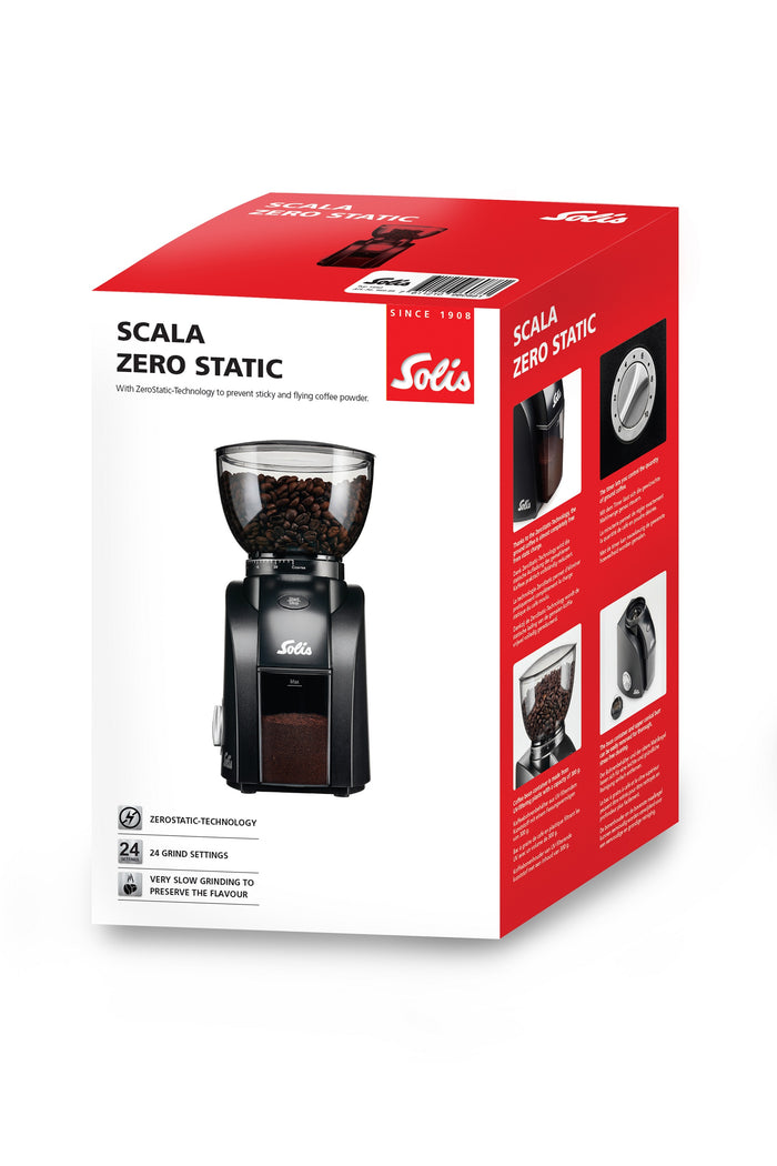 Solis Scala Zero Static 1662 Koffiemolen - Inclusief Grindz Reiniging