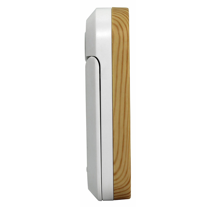 Krumble digitale kookwekker wit met hout