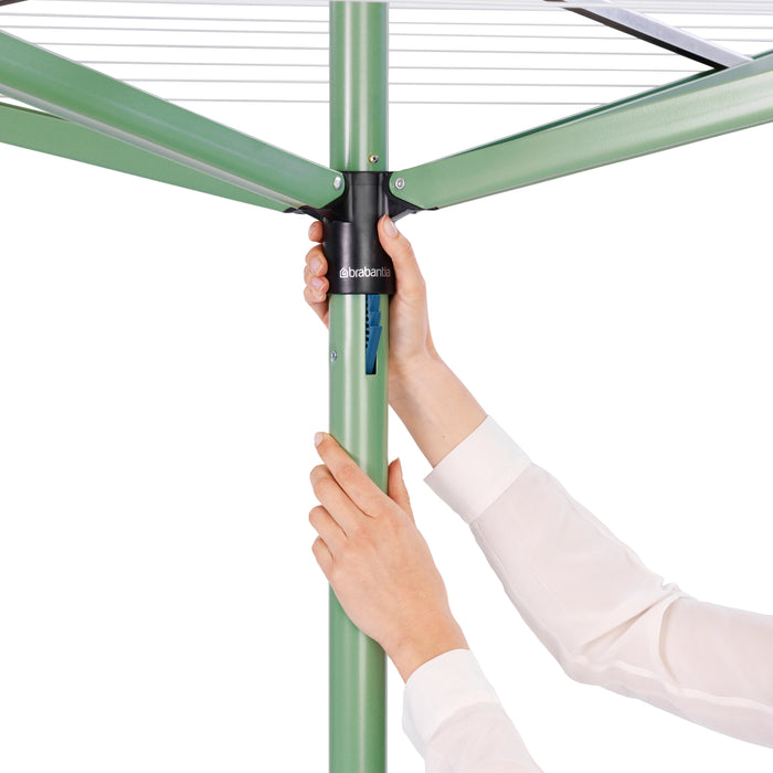Brabantia Topspinner Droogmolen 50 m + Grondanker