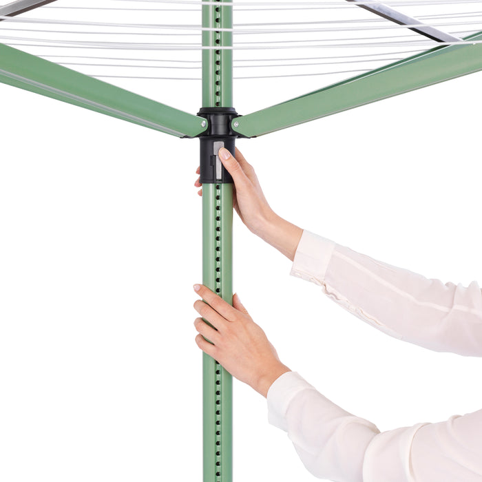 Brabantia Lift-o-Matic Droogmolen 50 m + Grondanker