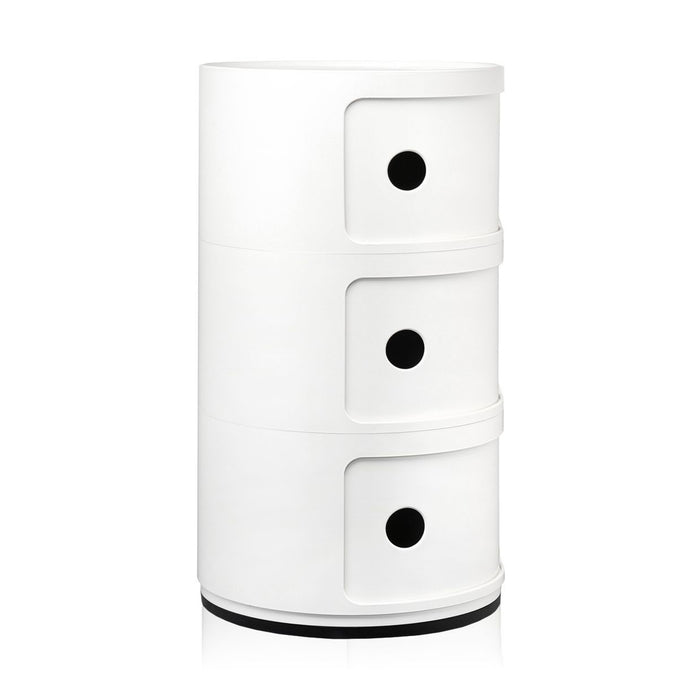 Kartell Componibili Kast - 3 Modules - Wit