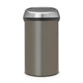 Brabantia Touch Bin Afvalemmer 60 Liter Vingerafdrukvrij