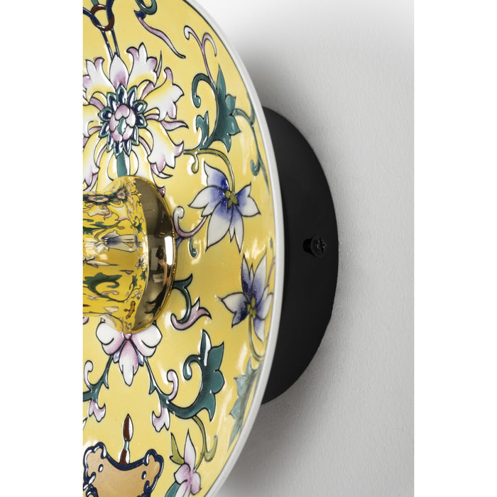 Bold Monkey Grannies Dishes Wandlamp Geel S