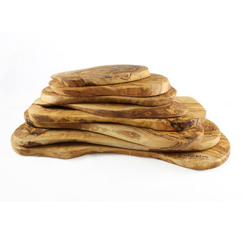 Bowls and Dishes Pure Olive Wood Tapasplank 45 x 50 cm
