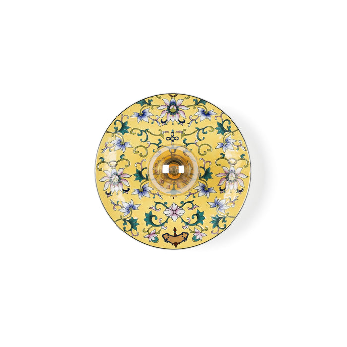Bold Monkey Grannies Dishes wandlamp citroengeel L Geel