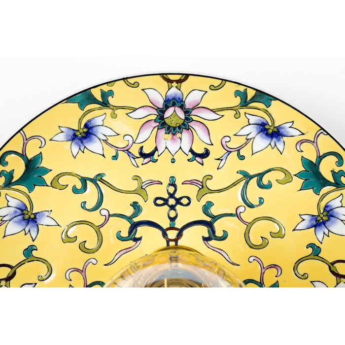Bold Monkey Grannies Dishes wandlamp citroengeel L Geel