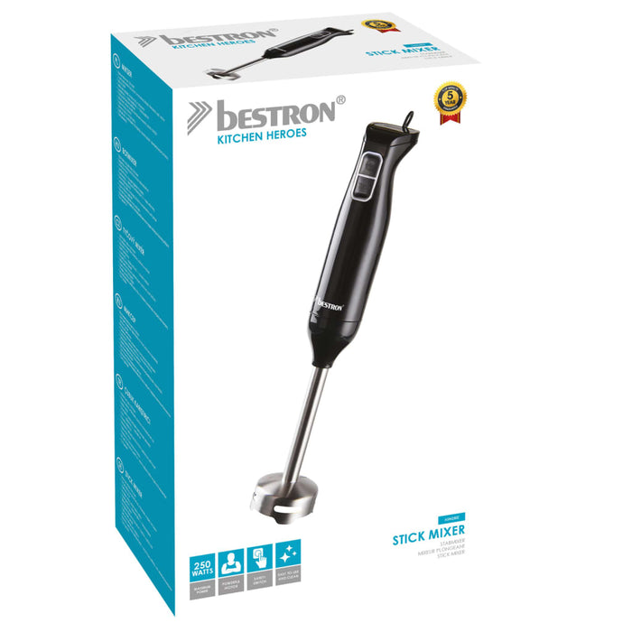 Bestron Staafmixer ASM250Z 250 W zwart