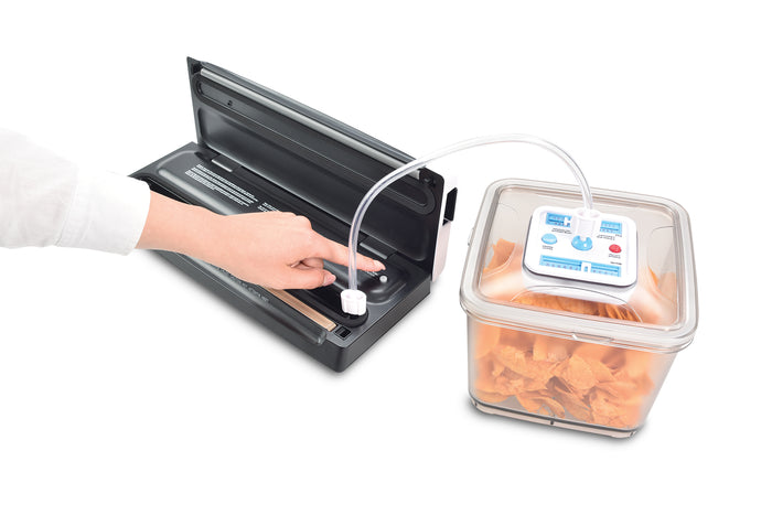 Solis Vac Quick 576 Vacumeermachine + 2 Vacuümrollen 20 x 600 cm - Wit