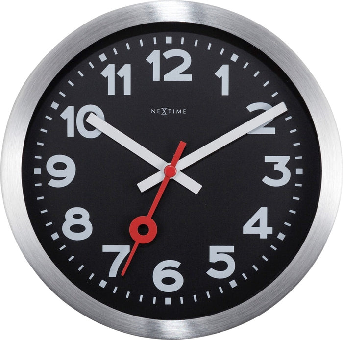 NeXtime Station Numbers Klok Ø 19 cm