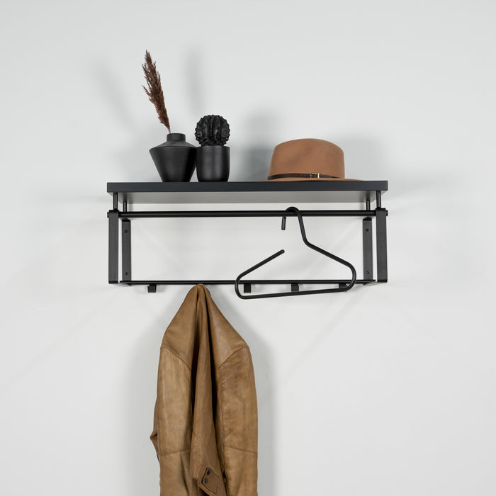 Spinder Design Rex 3 Wandkapstok - Zwart