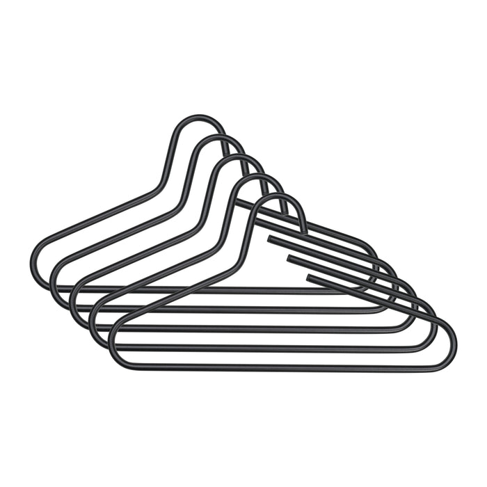 Spinder Design Victorie Kledinghanger 5 st. - Mat Zwart