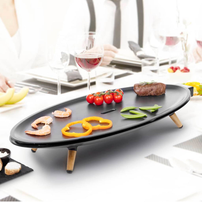 Princess Chef Tafelgrill Elypse Pure 1800 W zwart