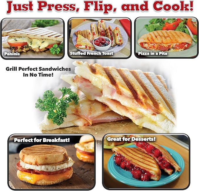 Red Copper Tosti-ijzer