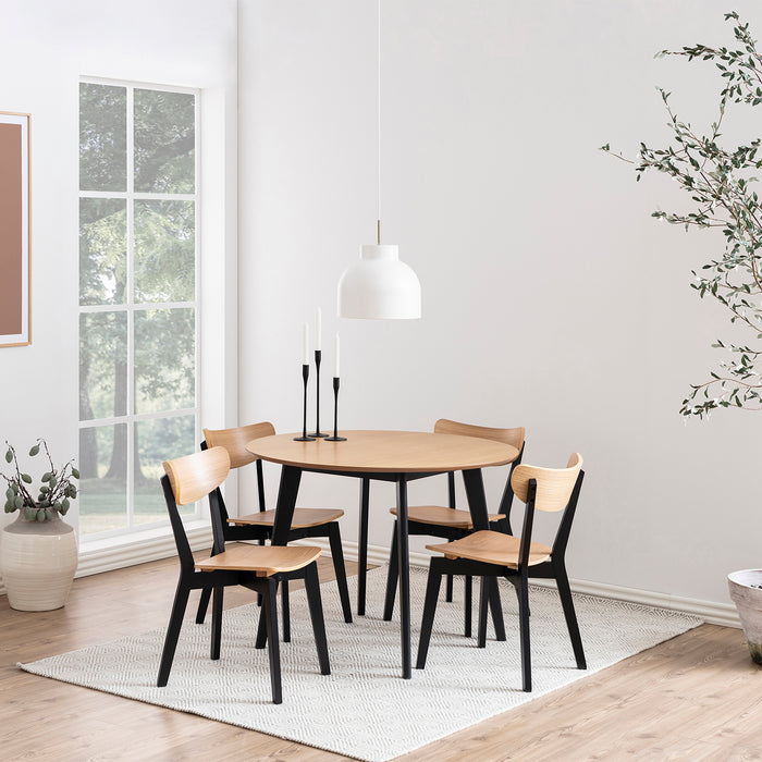 by fonQ basic Crow Eettafel - Ø 90 cm - Wit