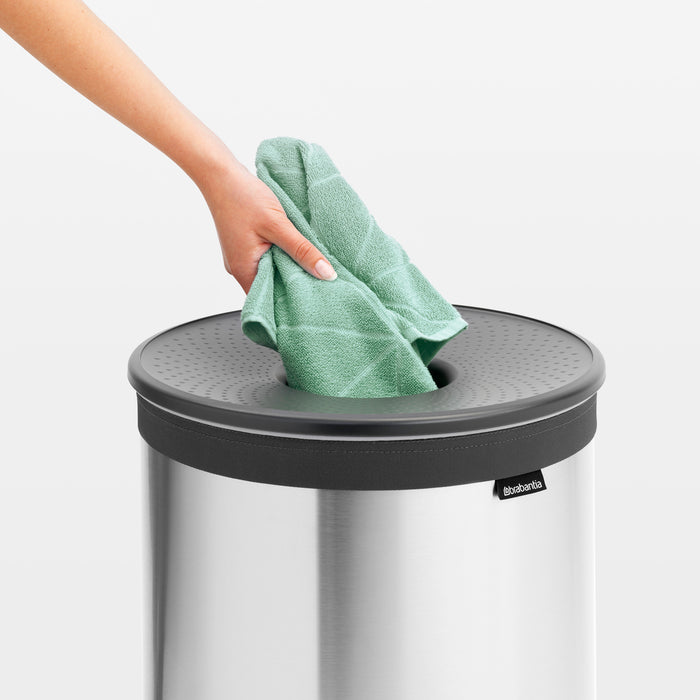 Brabantia Wasbox 60 L - Matt Steel / Dark Grey