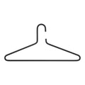 Spinder Design Senza 6 Kledinghanger 3 st. - Zwart