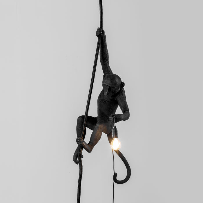 Seletti Monkey Outdoor Lampresin Aan Touw