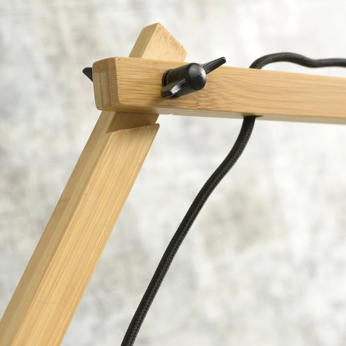 GOOD&MOJO Kalimantan Wandlamp met Arm - Ø60cm - Naturel