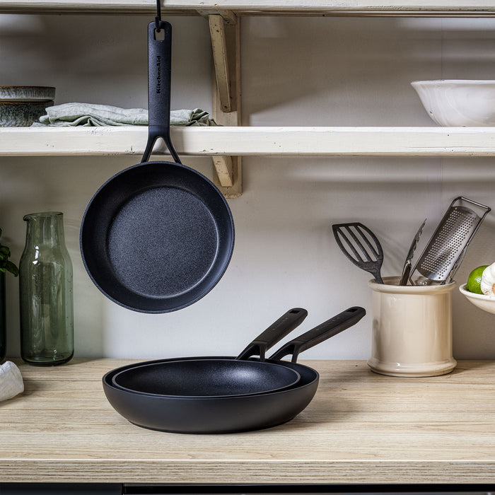KitchenAid Classic Forged Aluminium Koekenpannenset - 20+24+28cm