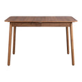 Zuiver Glimps Eettafel Uitschuifbaar - 120/162 x 80 cm - Walnoot